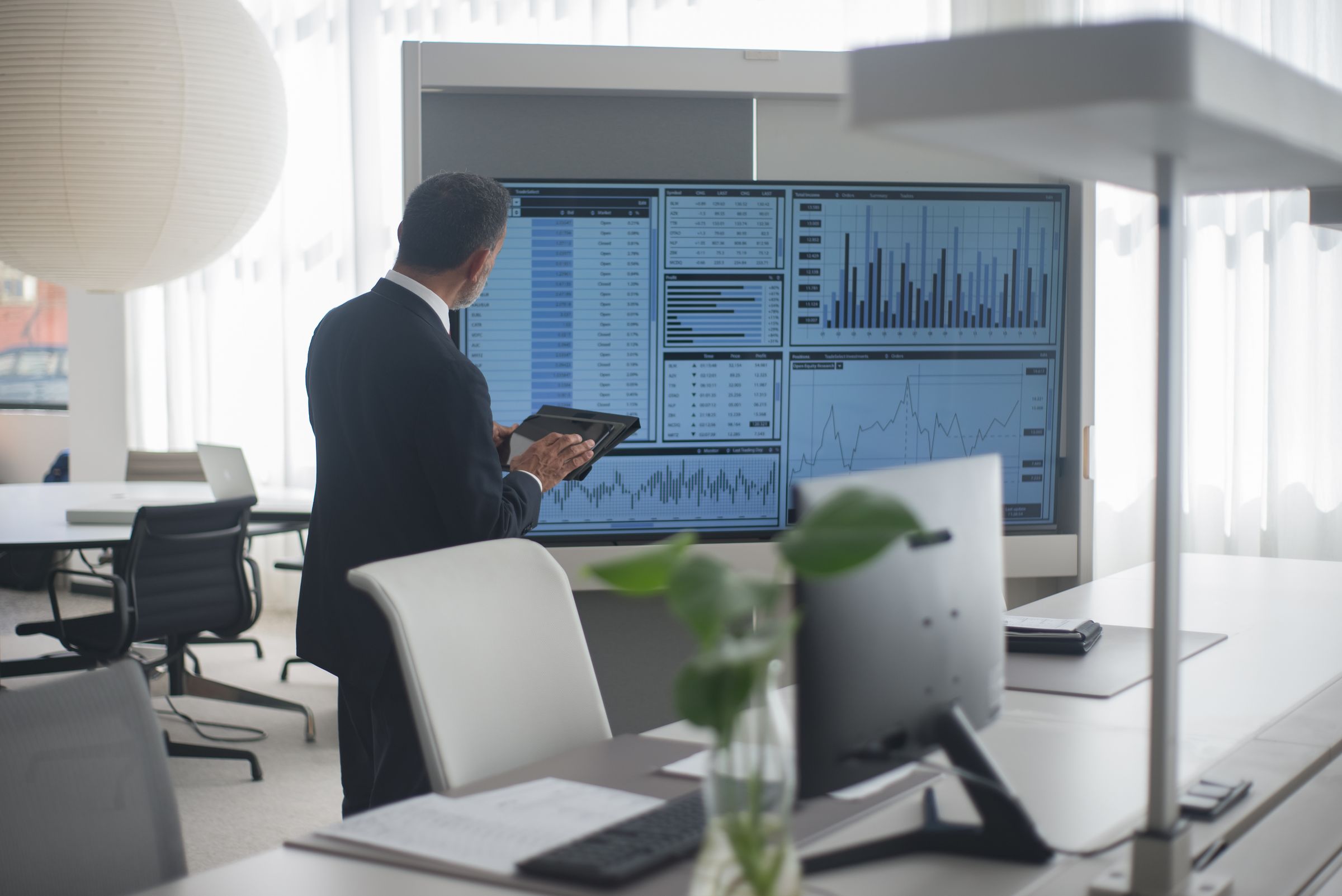 Team in a working session